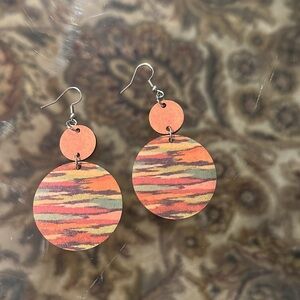 J Crew Wooden Earrings